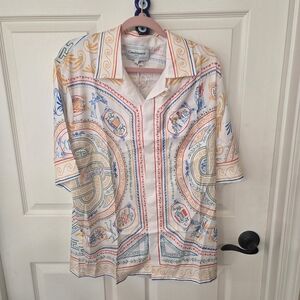 Classicwear Men's Multicolor Casual Button Down Shirt